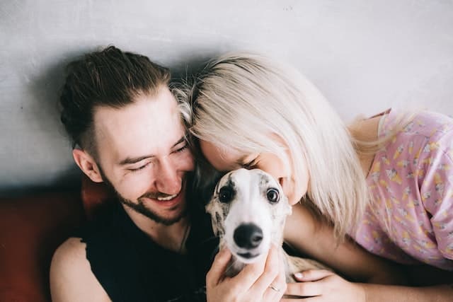 Couple keep pets safe during pest treatments by going to a pet friendly cafe