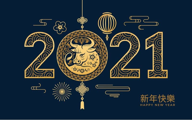 Chinese New Year begins on 12 February and marks the first day of the lunar year.
