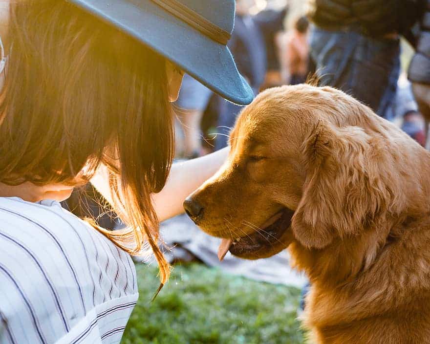This woman is celebrating International Women's Day with her best friend.