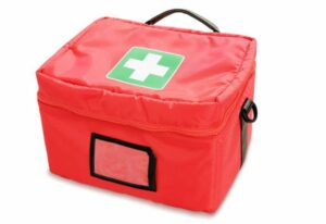 First aid kit for when you hit an animal while driving