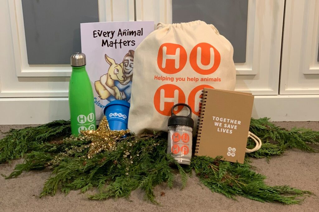 package from HUHA ethical gift store
