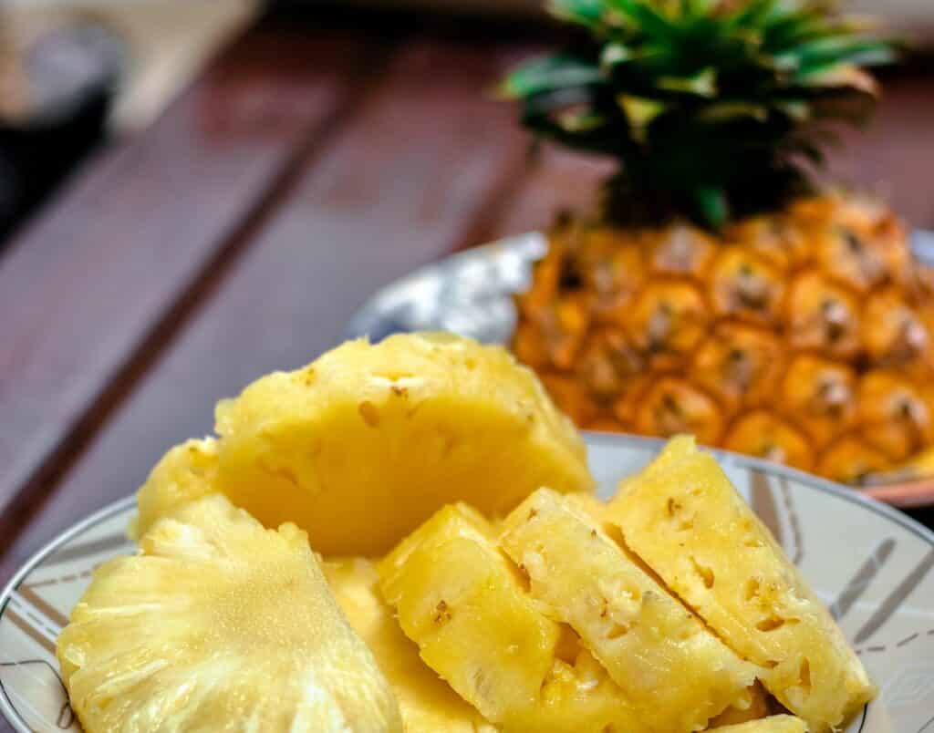 Yes, dogs can eat pineapple in small quantities, provided the peel is properly removed. Interested in learning about whether dogs can eat peanut?