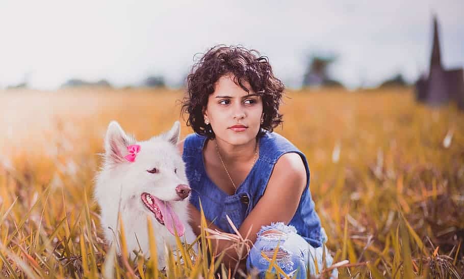 new pet parent adopts a dog
