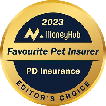 MoneyHub PD Pet Insurance Award 2023