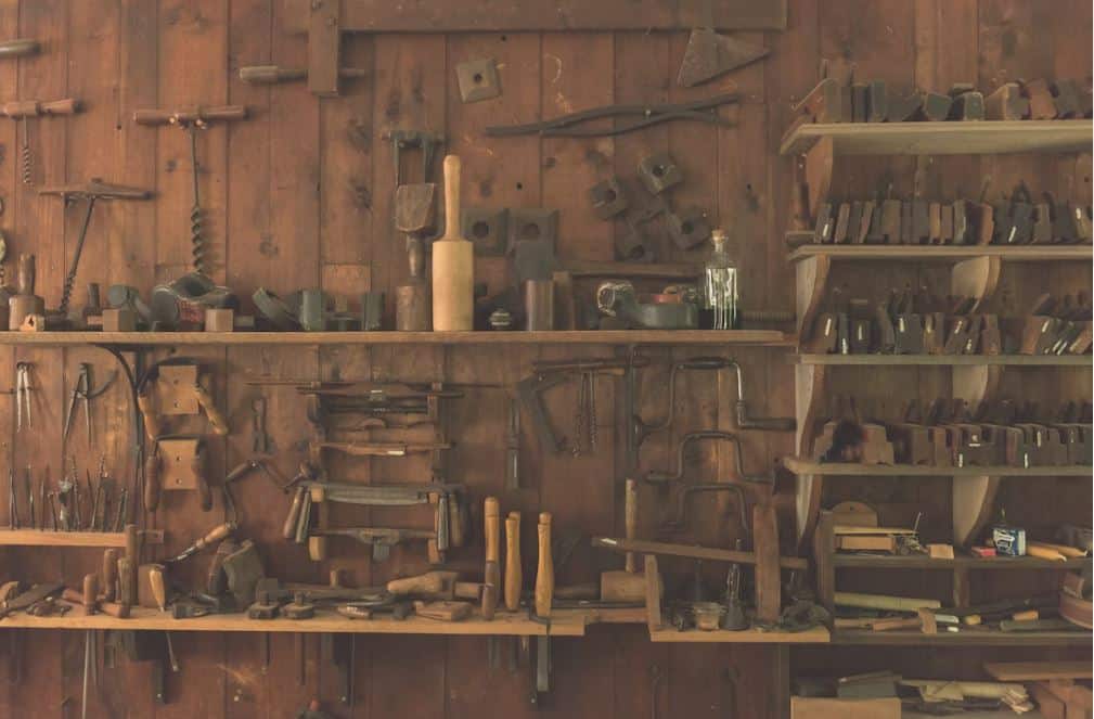 The owner of this shed full of tools claims on her Dogs NZ starter cover