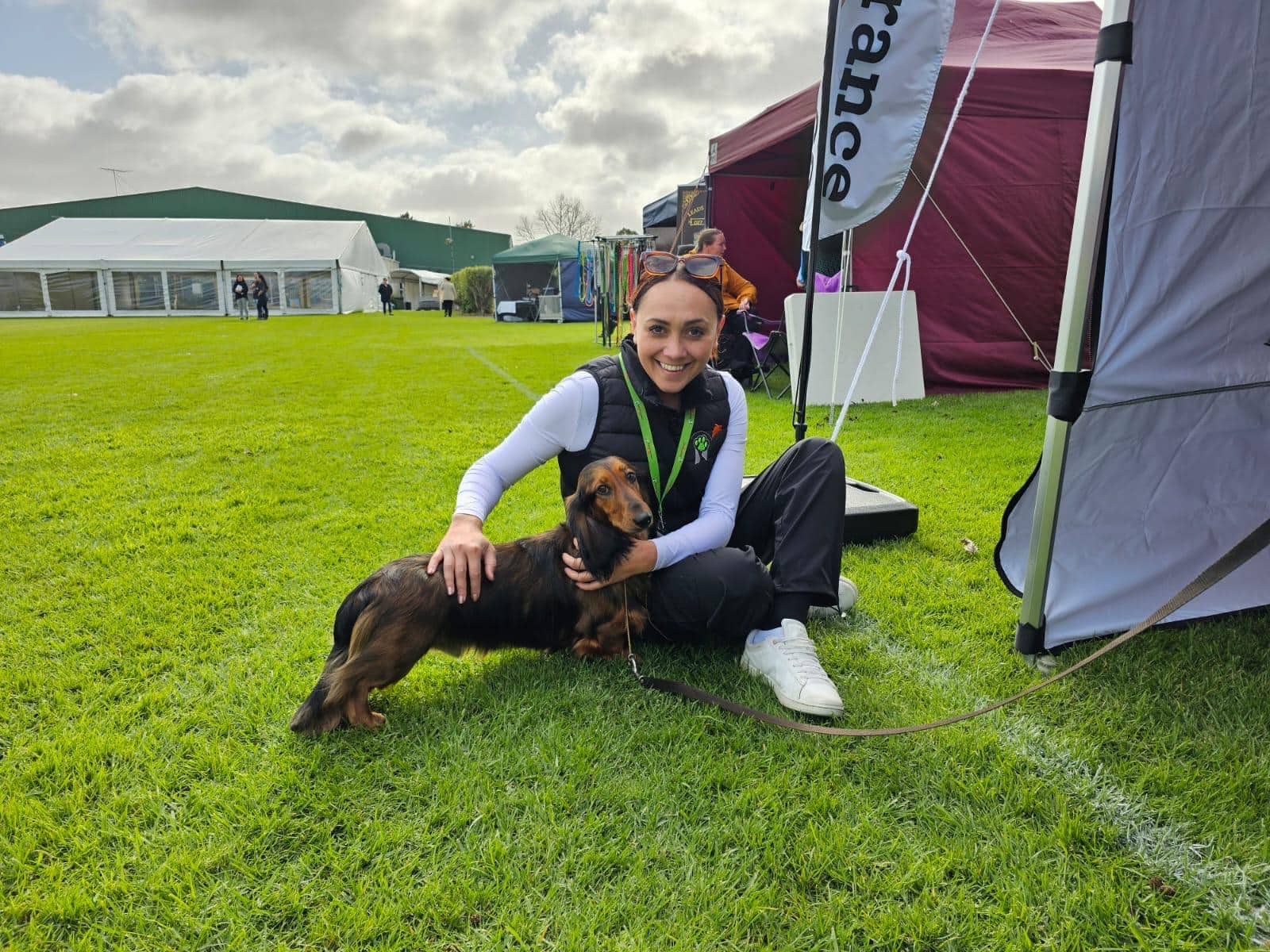 PD Business Development Manager, Danielle at a Dogs New Zealand Kennel Club event